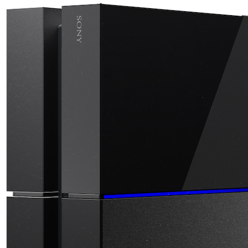 PlayStation 4 1000GB - Gray - Limited edition Days of Play | Back 